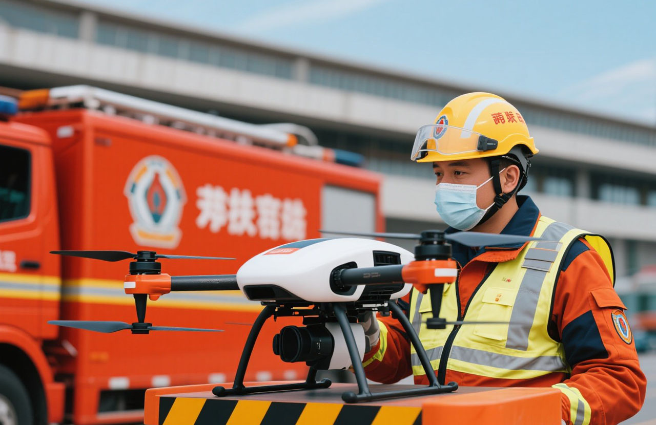 應急救援無人機|災難現場的“空中生命線”