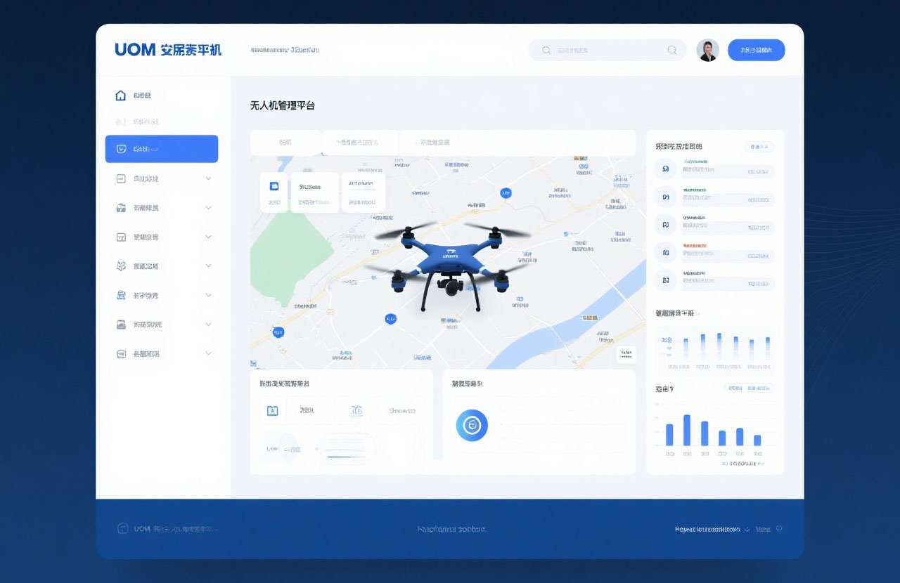 UOM民用無人機管理平臺網站|引領無人機智能管理新時代